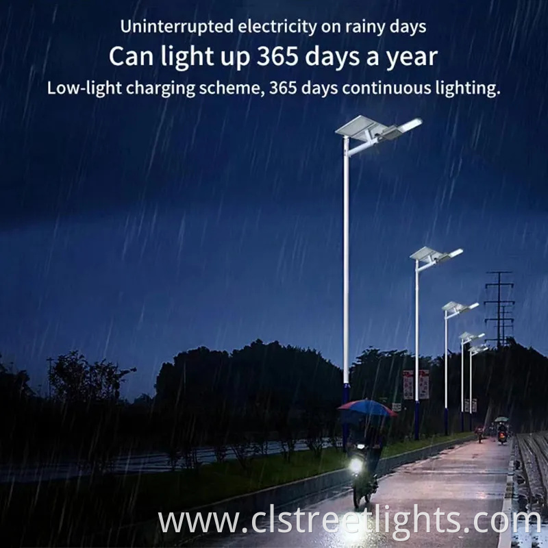 Outdoor Waterproof IP67 400W 600W 800W Split Type Solar Street Light